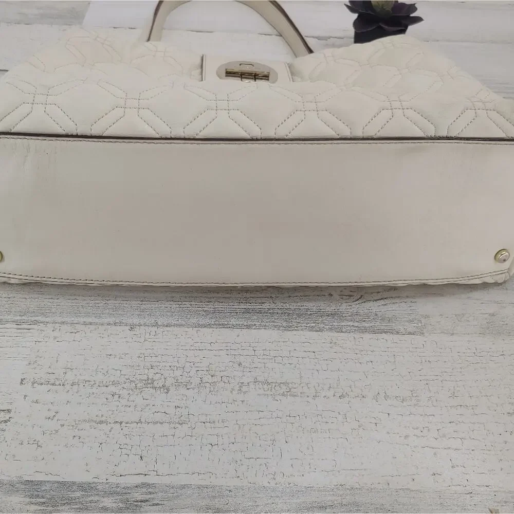 Kate Spade Ivory Leather Astor Court Elena
